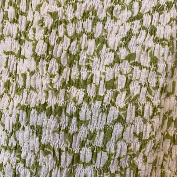 Faithful The Brand Lea  green and white jumpsuit - Picture 8 of 16